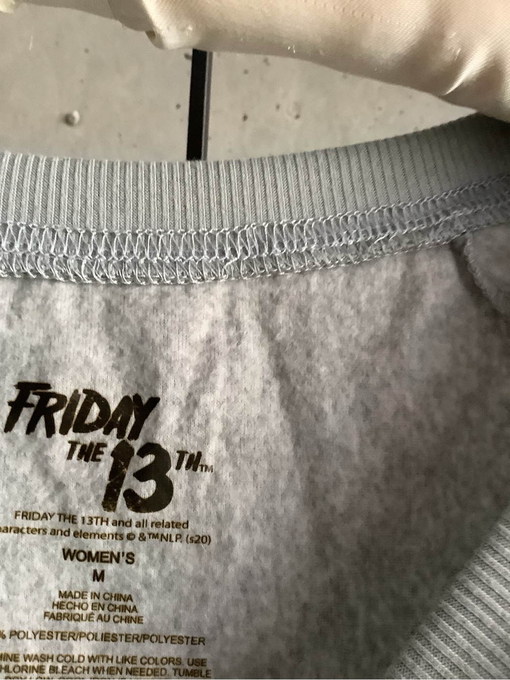 Friday the 13th Camp Crystal Lake Pajama/lounge Top - Picture 8 of 9